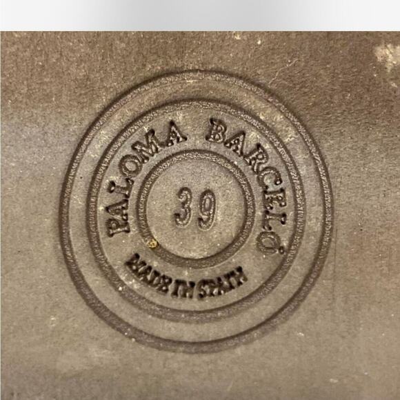 |Paloma Barceló| Black Patent Leather Platform Loafers Woman’s EU 39 or 8.5 US - Picture 6 of 6